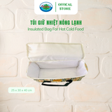  Túi giữ nhiệt nóng lạnh Ohiama Insulated Bag For Hot Cold Food | Đồ dùng nhà bếp, Du lịch, Văn Phòng 