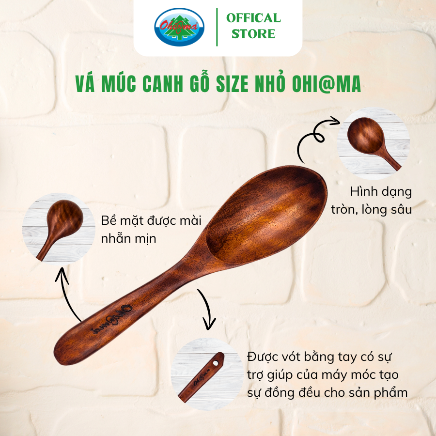  Vá Múc Canh Ohi@ma Wooden Soup Patch 