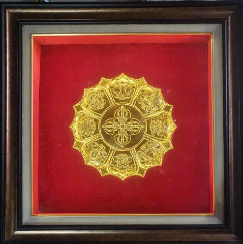 Mandala hoa kim cương 4D