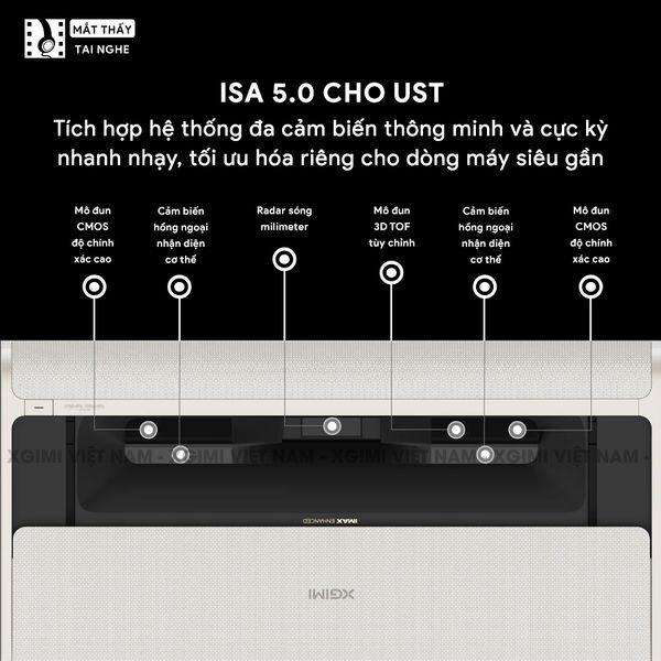 Xgimi Aura 2 - Máy chiếu siêu gần thông minh tích hợp hệ điều hành Android, nguồn sáng kép Dual Light 2.0, độ sáng 2300 ISO lumens, phân giải chuẩn 4K UHD, hỗ trợ các tính năng căn chỉnh thông minh, loa Harman Kardon, chuẩn Dolby Vision và IMAX Enhanced