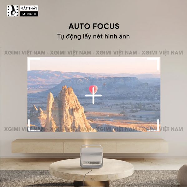 Xgimi Elfin Flip - Máy chiếu thông minh tích hợp hệ điều hành Xgimi OS, độ sáng 400 ISO lumens, phân giải Full HD, hỗ trợ các tính năng căn chỉnh thông minh, loa Harman Kardon và Netflix chính chủ
