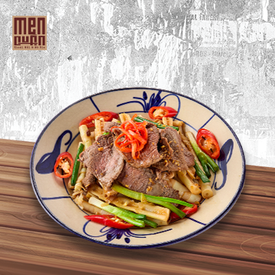  Măng Trúc Xào Bò 