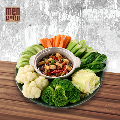  Rau Củ Hấp Kho Quẹt 