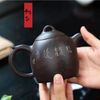 Ấm Tần Quyền Hạc Tùng 350ml (Hắc Kim Sa)