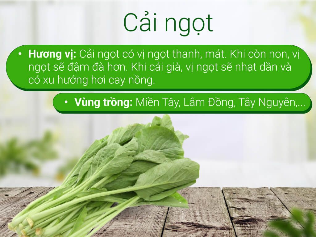  Cải Ngọt 