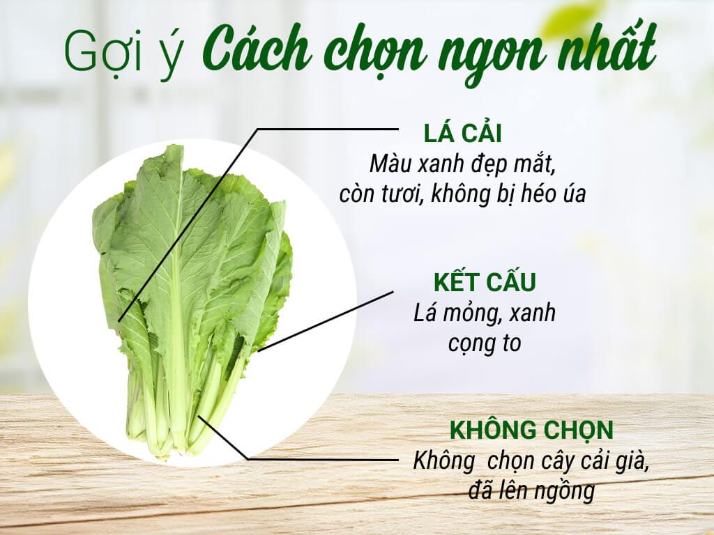  Cải Xanh (Cải Canh) 