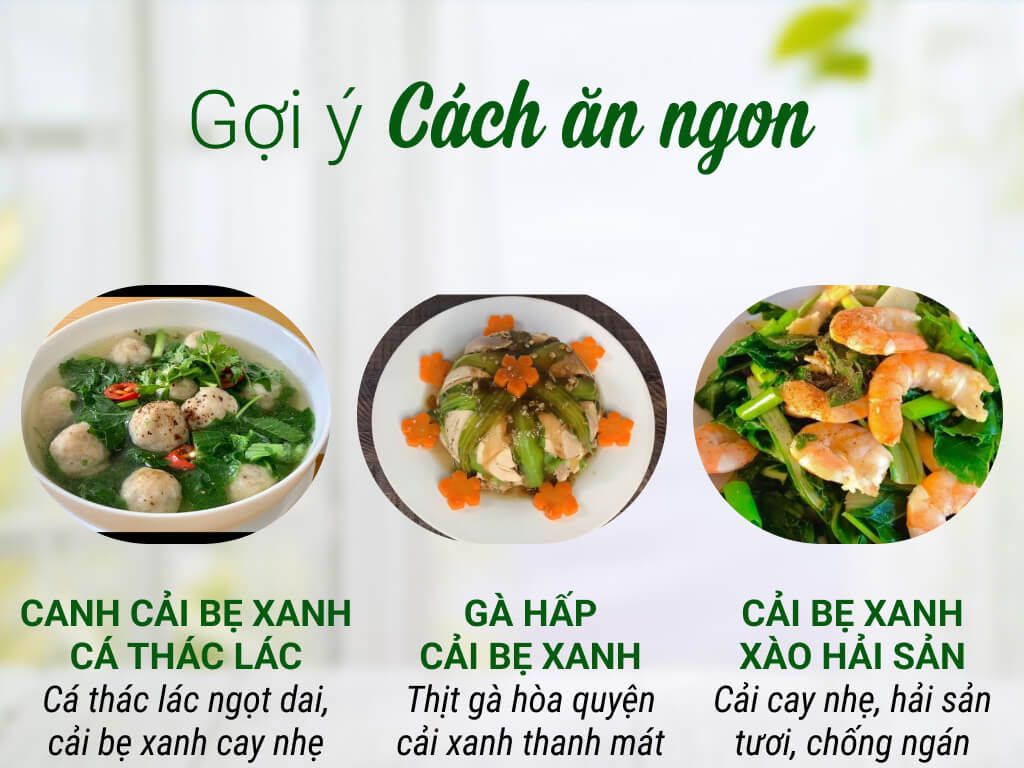  Cải Xanh (Cải Canh) 