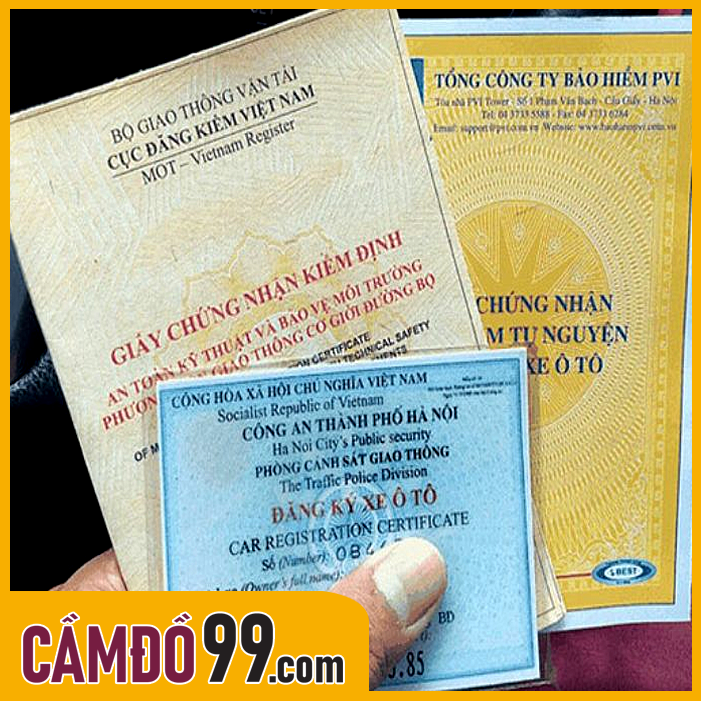  Cầm ô tô - xe máy chính chủ 