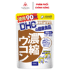  DHC Viên Uống Tinh Chất Nghệ Cô Đặc Concentrated Turmeric hỗ trợ giải rượu, giải độc gan 90 Ngày 