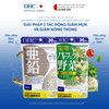  Combo viên uống giảm mụn giảm nóng trong - Kẽm ZinC DHC & Rau Củ DHC Perfect Vegetable 30 Ngày 