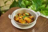  Braised Young Jackfruit with Baby Oyster Mushrooms 