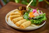  Shrimp & Chicken Spring Rolls 
