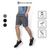  Quần short thể thao nam Ultra Short DATAMAN, co giãn, có khoá kéo năng động, in nổi chữ MAN - QS22-02 