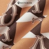  Áo POLO Unisex tay ngắn họa tiết Cube Monogram dáng Overfit - PLMN2309 