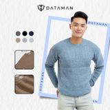  Áo len nam cổ tròn vai trễ chất liệu Mohair dày dặn siêu ấm, siêu nhẹ DATAMAN - DT23 