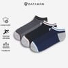 COMBO 3 Đôi Tất Nam, Vớ Nam Cổ Ngắn, Sợi Cotton Chải Kĩ DATAMAN, Kháng Khuẩn, Khử Mùi Chống Hôi Chân TDT01