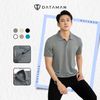  Áo Polo Nam DATAMAN basic tay ngắn vải cá sấu trơn chất thoáng khí thoải mái - PLV2301 