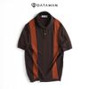  Áo POLO nam ngắn tay dệt kim DATAMAN, kẻ sọc 2 bên, chất mongtoghi không bai xù, kiểu dáng Hàn Quốc - PLDT22-05 