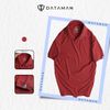  Áo POLO nam DATAMAN cổ chữ V, có ve lật, chất cotton đũa co giãn 4 chiều, thoáng mát - TPL22-01 