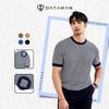  Áo thun len Mongtoghi dệt kim nam kẻ ngang DATAMAN - LCT2315 