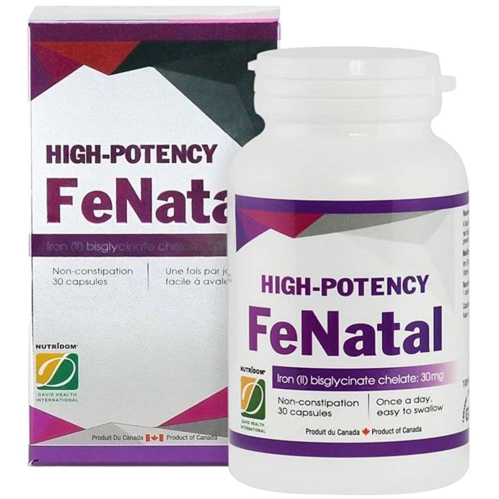  HIGH POTENCY FENATAL - Bổ sung Sắt cho mẹ bầu khỏe mạnh 