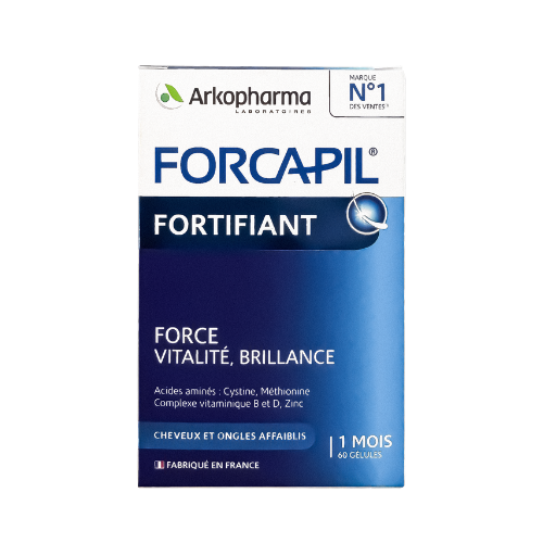  FORCAPIL FORTIFIANT - Viên uống dưỡng tóc chắc khỏe Forcapil Fortifiant (hộp 60 viên) 