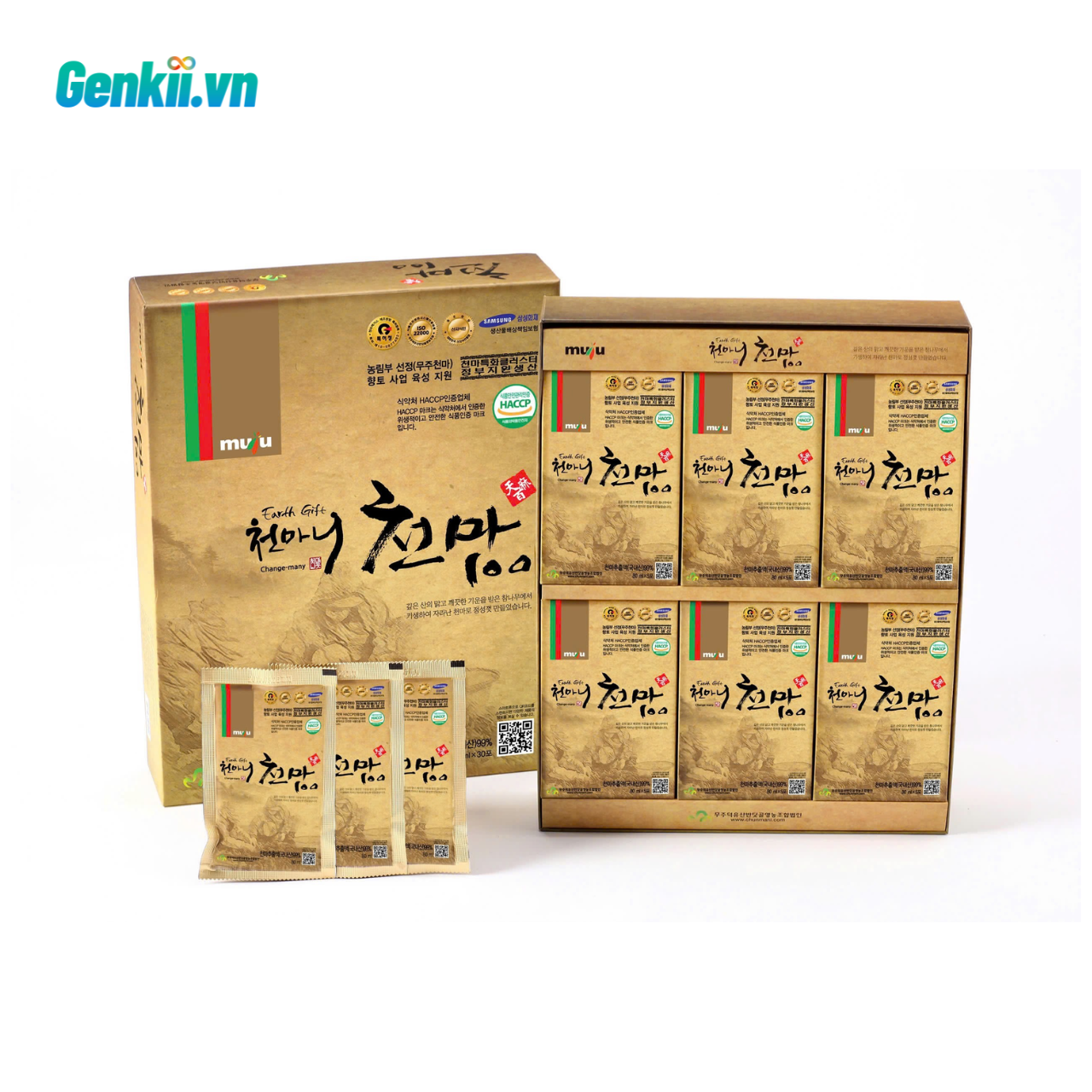  Thực phẩm bảo vệ sức khoẻ Chiết Xuất Thiên Ma Dạng Nước Chunmani Gastrodia Elata 100 - Hỗ trợ giảm căng thẳng, đau đầu, hoa mắt, chóng mặt 