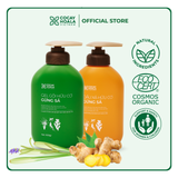  Combo Chăm Sóc Tóc Bết Dầu Gel Gội Gừng Sả Cỏ Cây Hoa Lá 