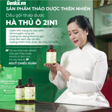  Dầu Gội Thảo Dược Hà Thủ Ô 2IN1 Cỏ Cây Hoa Lá 450G cải thiện tóc gãy rụng 