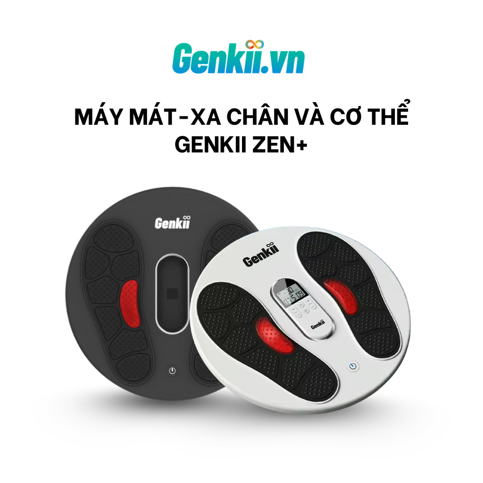  Combo 2 máy mát-xa chân và cơ thể - Genkii ZEN+ 