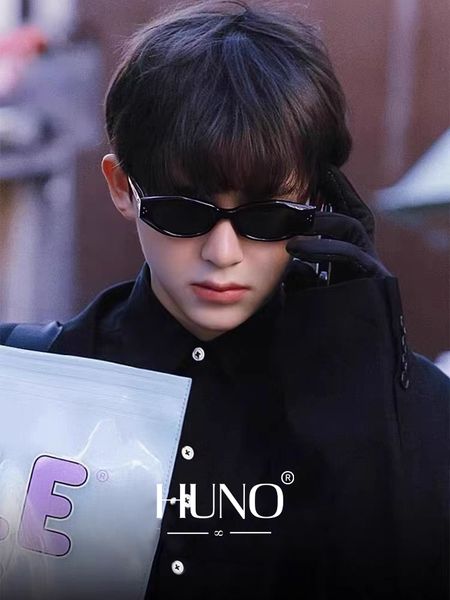 Kính râm thời trang nam nữ HUNO, kính mắt mèo xu trendy, chống tia UV