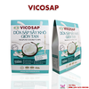Dừa sáp sấy giòn tan Vicosap