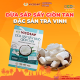  Dừa sáp sấy giòn tan Vicosap 