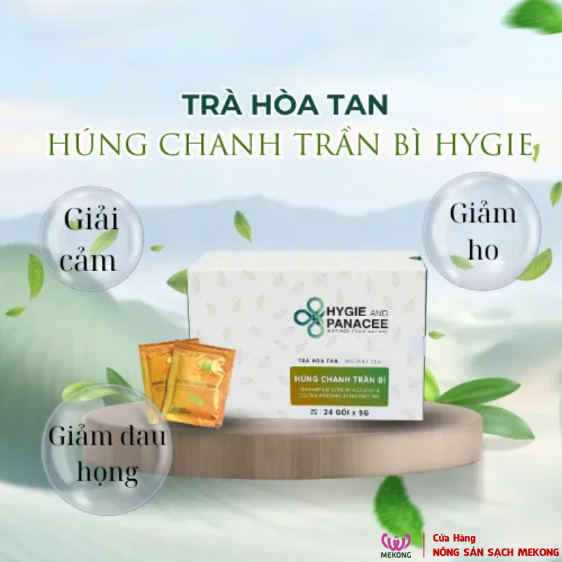  Trà Húng chanh Trần bì Hygie 