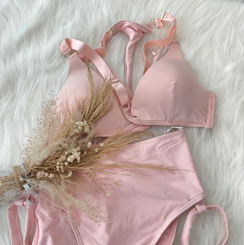  Amber Top Recycled BLUSH & Blaire Bottom Recycled BLUSH 