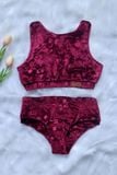  Velvet Aries - Wine Red 