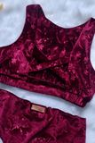  Velvet Aries - Wine Red 