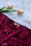  Velvet Aries - Wine Red 