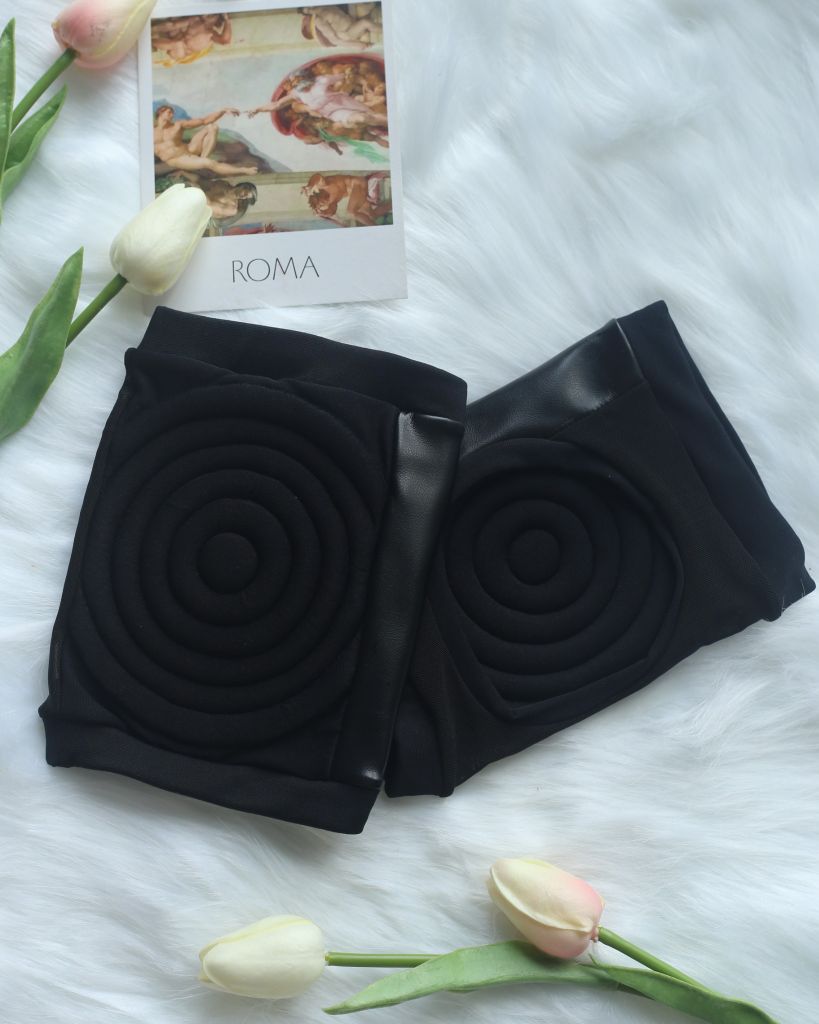  Pole Mania Light Knee Pad - Black 