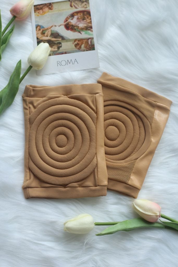  Pole Mania Light Knee Pad - Beige 