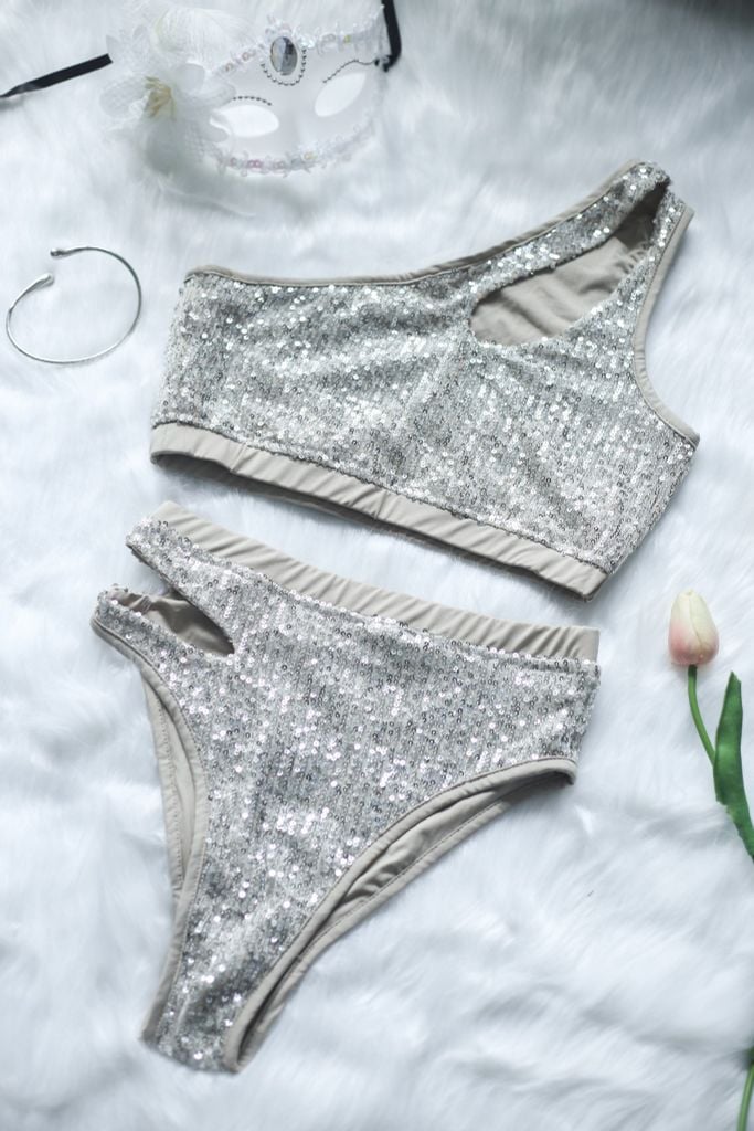  Glittered Leo - Beige 