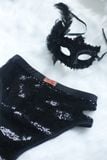  Glittered Leo - Black 
