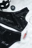  Glittered Leo - Black 