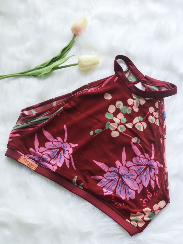  Libra Flower - Red Wine 