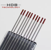Kim hàn Tig hàn inox  1.6-2.0-2.4-3.2*150mm, kim hàn tig sắt, inox đầu đỏ - Vỉ 10 que