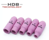  10 cái - Chụp sứ mỏ hàn Tig các loại WP17 WP18 WP26 - Phụ kiện mỏ hàn tig, phụ kiện máy hàn 