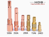  (10 cái) Nối bép cho mỏ hàn mig đồng thau, đồng đỏ - Phụ kiện mỏ hàn mig 