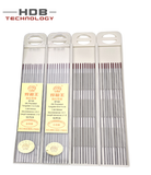  Kim hàn Tig hàn inox  1.6-2.0-2.4-3.2*150mm, kim hàn tig sắt, inox đầu đỏ - Vỉ 10 que 