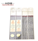  Kim hàn Tig hàn inox  1.6-2.0-2.4-3.2*150mm, kim hàn tig sắt, inox đầu đỏ - Vỉ 10 que 