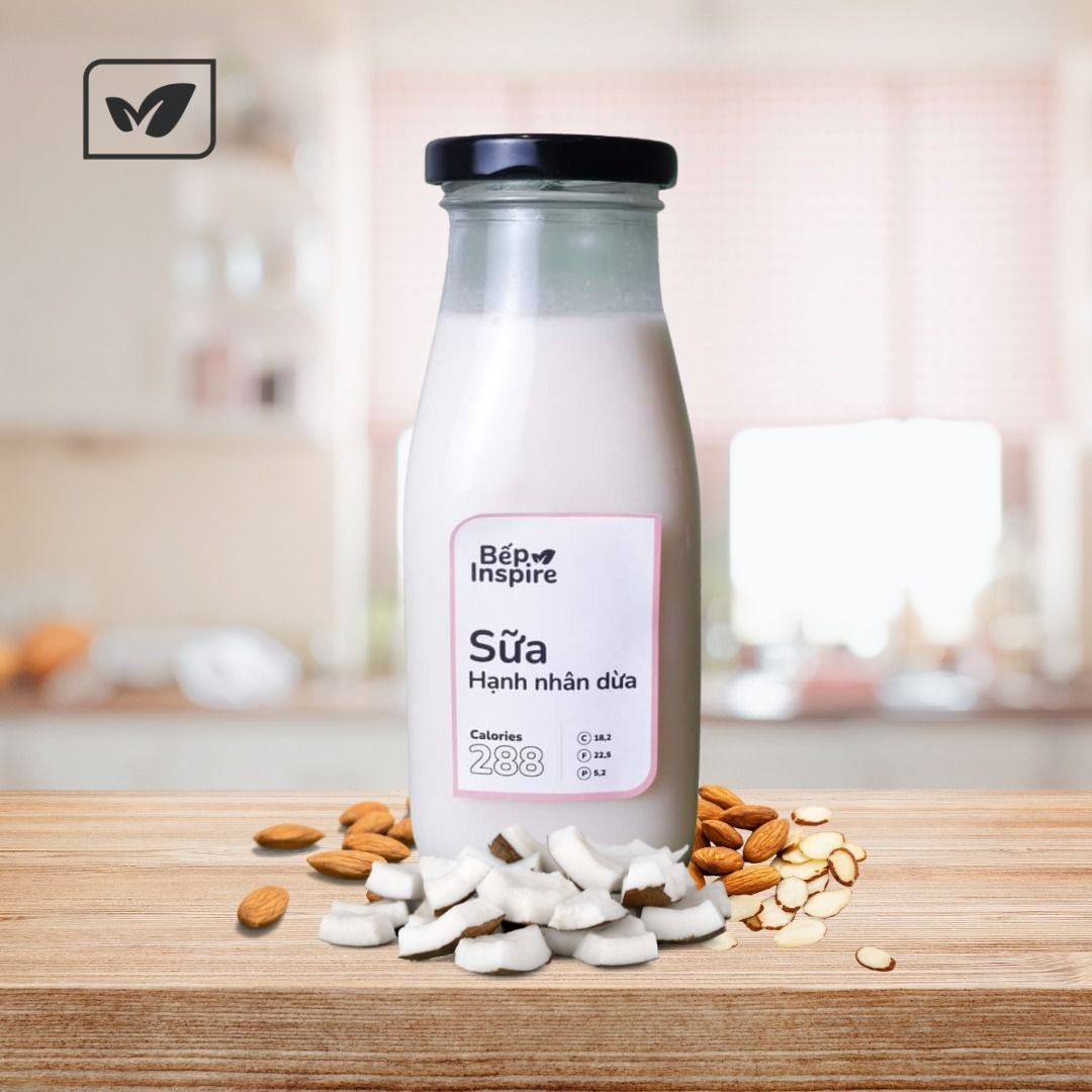  Sữa hạnh nhân dừa 